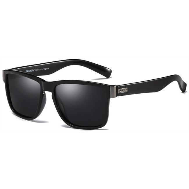 Peer als je kunt dok Luxe Wayfarer zonnebril - Zwart Gepolariseerd - Zonnebrillen